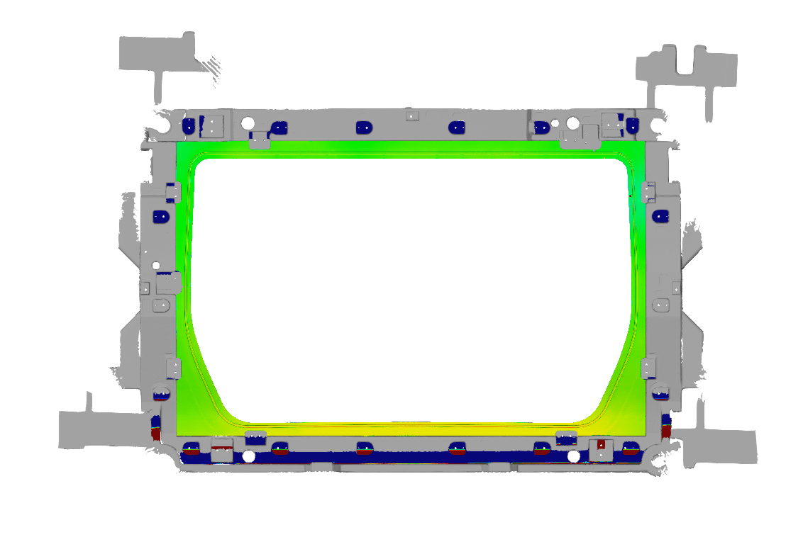 博鱼体育登录入口3D扫描仪助力大尺寸汽车钣金件模具加工检测(图4)