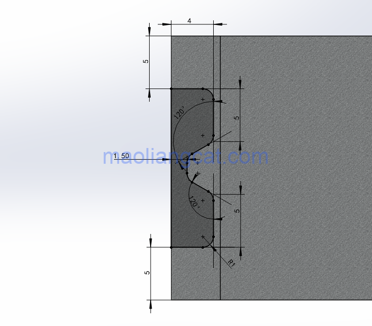 博鱼体育Solidworks钣金件怎么画？Solidworks钣金建模实例：长尾(图1)