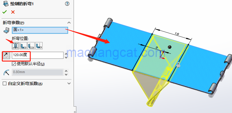 博鱼体育Solidworks钣金件怎么画？Solidworks钣金建模实例：长尾(图4)